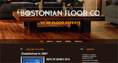 Desktop Screenshot of bostonianfloorco.com